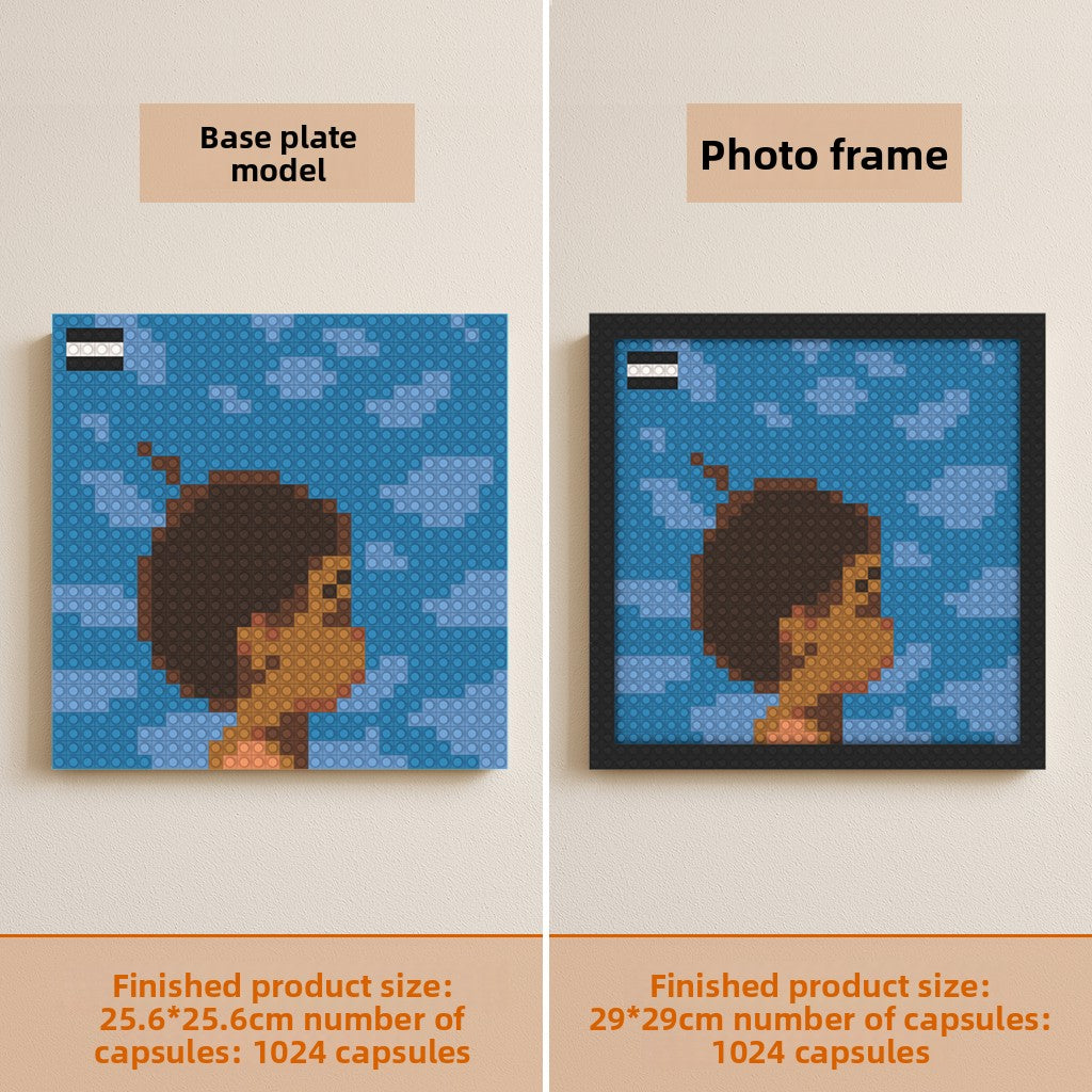Vinyl Record Rap Hip-Hop Poster Blocks