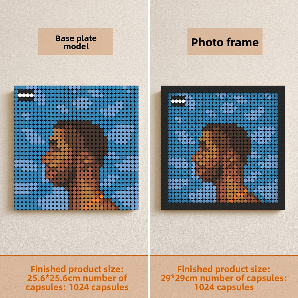 Vinyl Record Rap Hip-Hop Poster Blocks