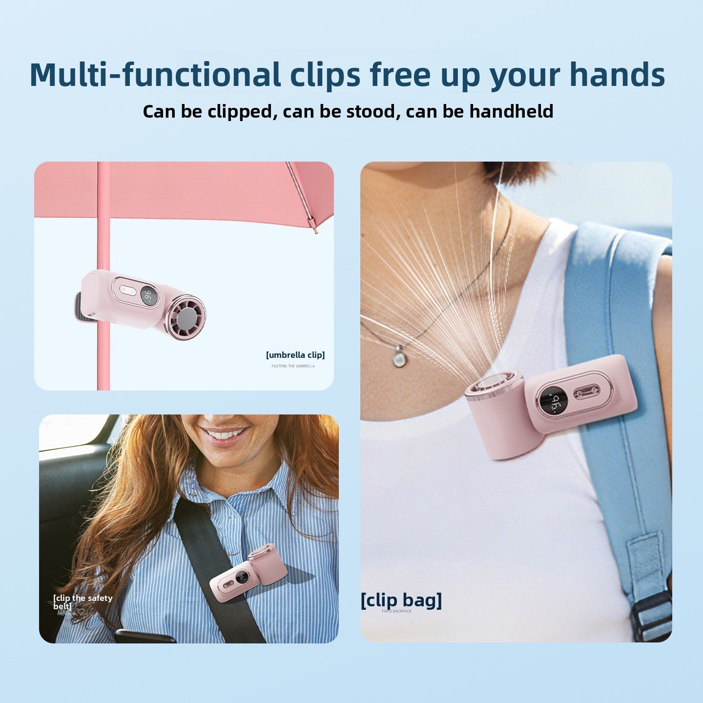 High-Speed Handheld fan