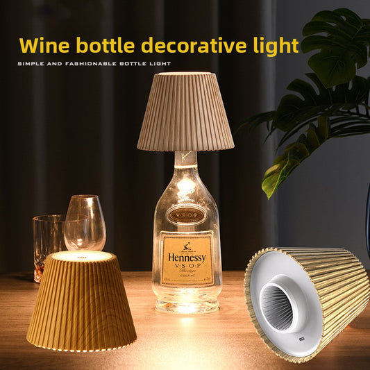 Touch Dimming Rechargeable Wine Bottle Lamp