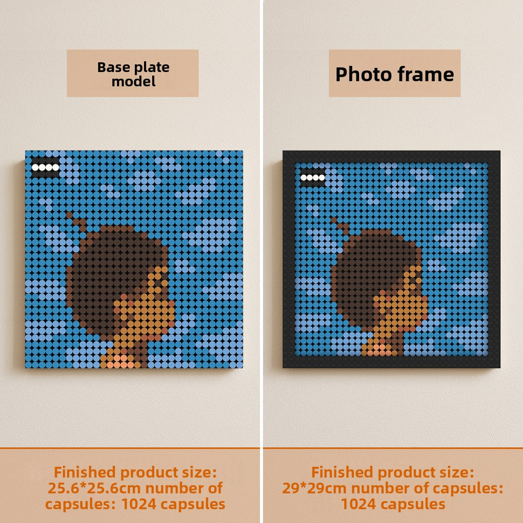 Vinyl Record Rap Hip-Hop Poster Blocks