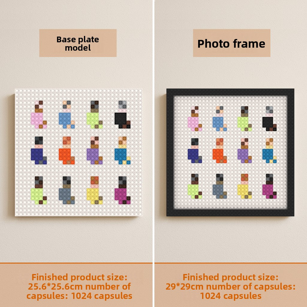 Vinyl Record Rap Hip-Hop Poster Blocks