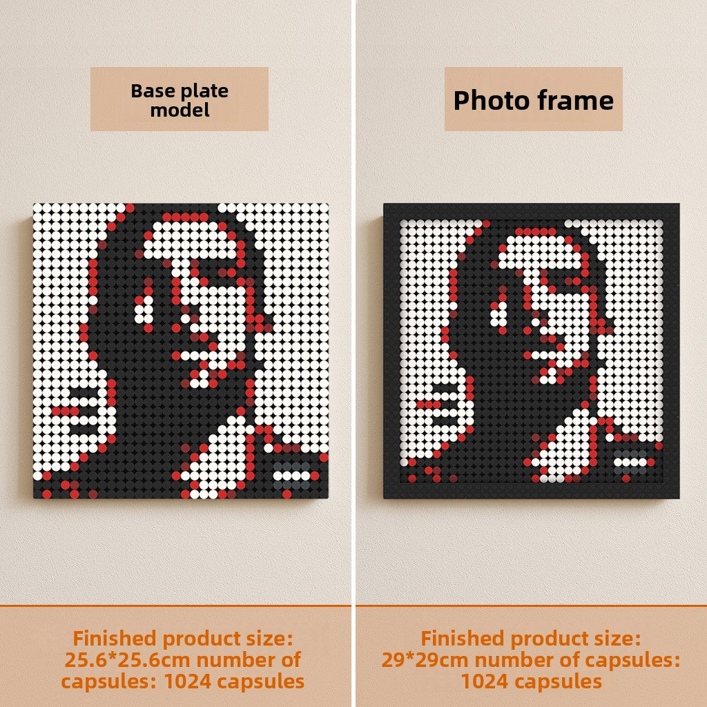 Vinyl Record Rap Hip-Hop Poster Blocks