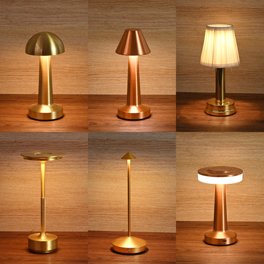 Retro Rechargeable Table Lamp