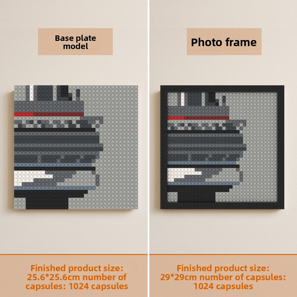 Vinyl Record Rap Hip-Hop Poster Blocks