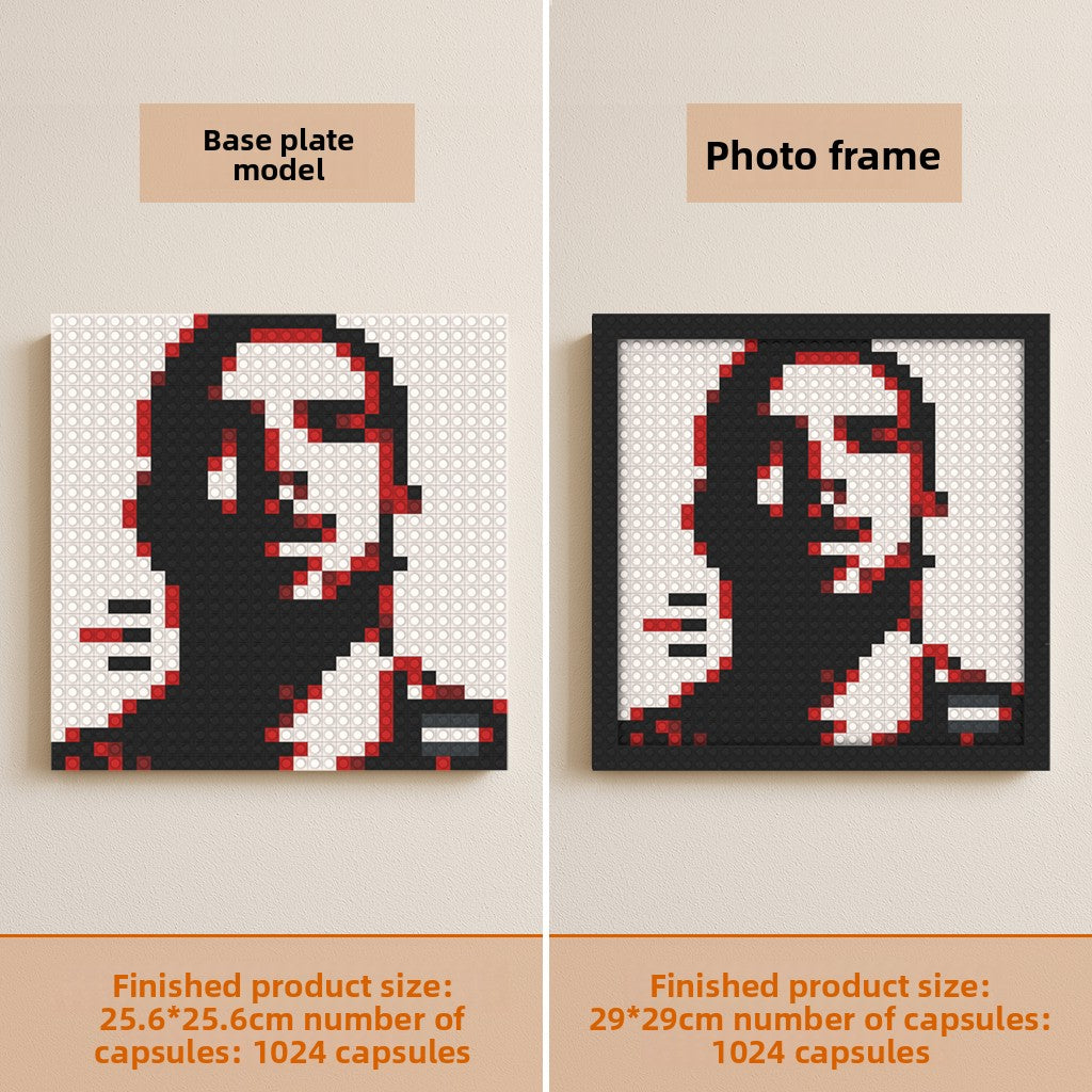 Vinyl Record Rap Hip-Hop Poster Blocks